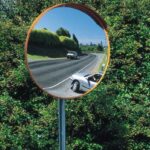 Stainless Steel Anti-Vandal Mirror - 450mm - Image 2