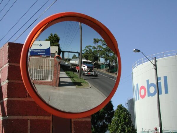 Stainless Steel Anti-Vandal Mirror - 450mm