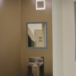 Flat Stainless Steel Vanity Mirror - Anti-Ligature 600 x 500mm - Image 5