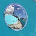 Stainless Steel Wall Dome Mirror - 500mm - Image 5