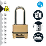 Master Lock M175EURDLH Excell Combination Padlock 56mm - Image 4