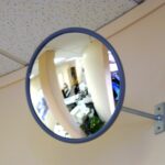 Round Acrylic Interior Convex Mirror - 300mm - Image 3