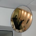 Round Acrylic Interior Convex Mirror - 300mm - Image 2