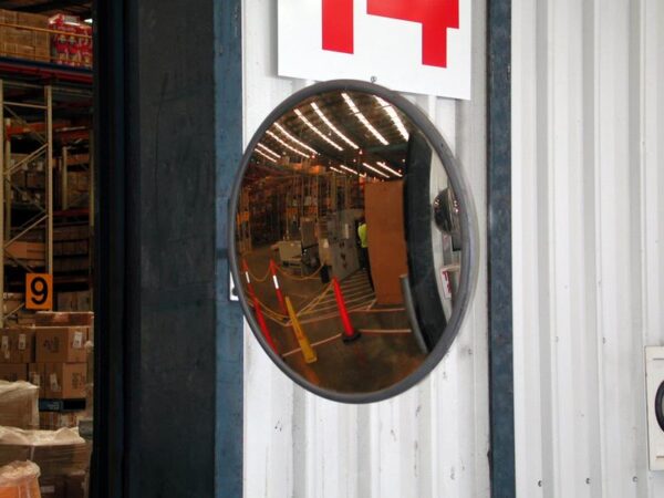 Round Acrylic Interior or Exterior Convex Mirror - 400mm