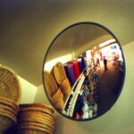 Round Acrylic Interior Convex Mirror - 450mm - Image 6