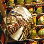 Round Acrylic Interior Convex Mirror - 450mm - Image 5
