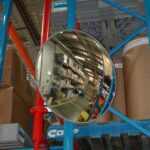 Round Acrylic Interior Convex Mirror - 600mm - Image 2