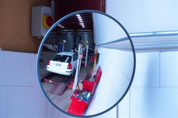 Round Acrylic Interior Convex Mirror - 600mm