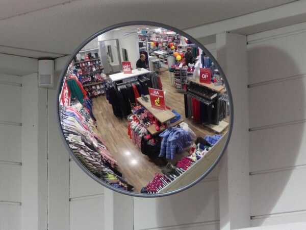 Round Acrylic Budget Interior Convex Mirror - 600mm
