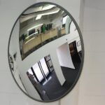 Round Acrylic Interior Convex Mirror - 900mm - Image 4
