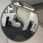 Round Acrylic Interior Convex Mirror - 900mm - Image 5