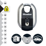 Master Lock M187EURD Excell Disc Padlock - Image 3