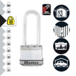 Master Lock M1EURDLJ Excell Padlock 64mm Long Shackle - Image 3