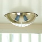 Stainless Steel Ceiling Dome Mirror - 500mm - Image 3