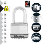 Master Lock Excell Laminated Padlock M5EURDLF - Image 3