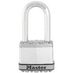 MASTER LOCK M5EURDLH Heavy Duty Padlock Laminated Steel Long Shackle - Image 2
