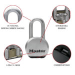 Master Lock M930EURDLH Excell Long Shackle Padlock - Image 5