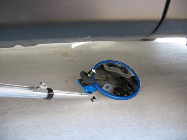 Mirror Portable Inspection 230mm With Light