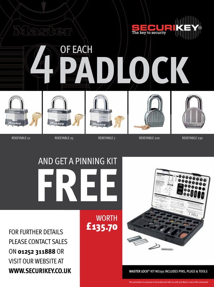 Master Lock Promotion