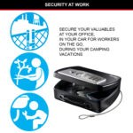 Master Lock P008EML Portable Digital Security Box - Image 8