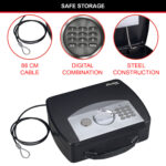 Master Lock P008EML Portable Digital Security Box - Image 6
