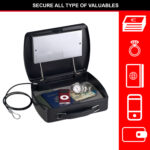 Master Lock P008EML Portable Digital Security Box - Image 5