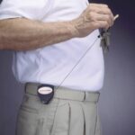 RHDK-HD Super 48 Key Reel - 900mm Kevlar ® Cord - Spring Clip Fixing - Image 3