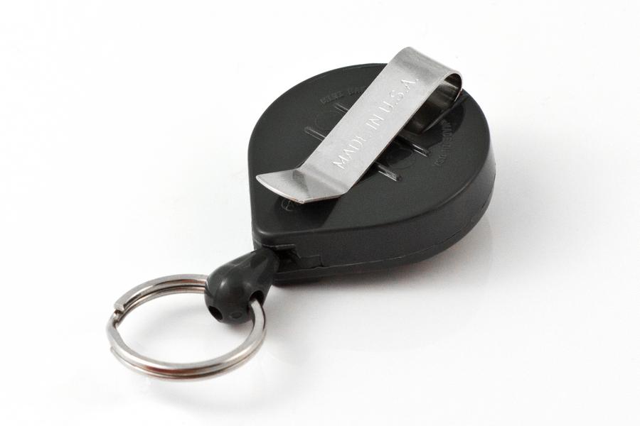 RMB-CB-2 Key Reel - 600mm Nylon Cord - Spring Clip Fixing (2pk) - Image 4