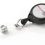 RMBIDCB Mini Bak ID Card Holder - 600mm Nylon Cord - Spring Clip Fixing - Image 3