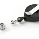 RMBIDCB Mini Bak ID Card Holder - 600mm Nylon Cord - Spring Clip Fixing - Image 4