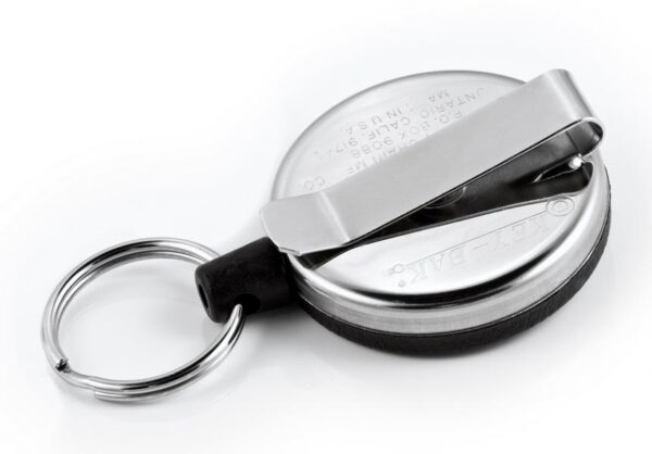 RSCHD Key Reel - 1200mm Kevlar ® Cord - Spring Clip Fixing