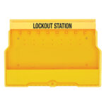 Master Lock S1850 Lockout Station with Cover and 8 Hooks - Image 4
