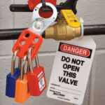 Master Lock S31BLK Thermoplastic Safety Padlock Black, Shackle - Image 10