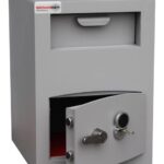 Mini Vault Deposit Silver 2 Key Locking - Image 3