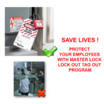Master Lock S1850 Lockout Station with Cover and 8 Hooks - Image 6
