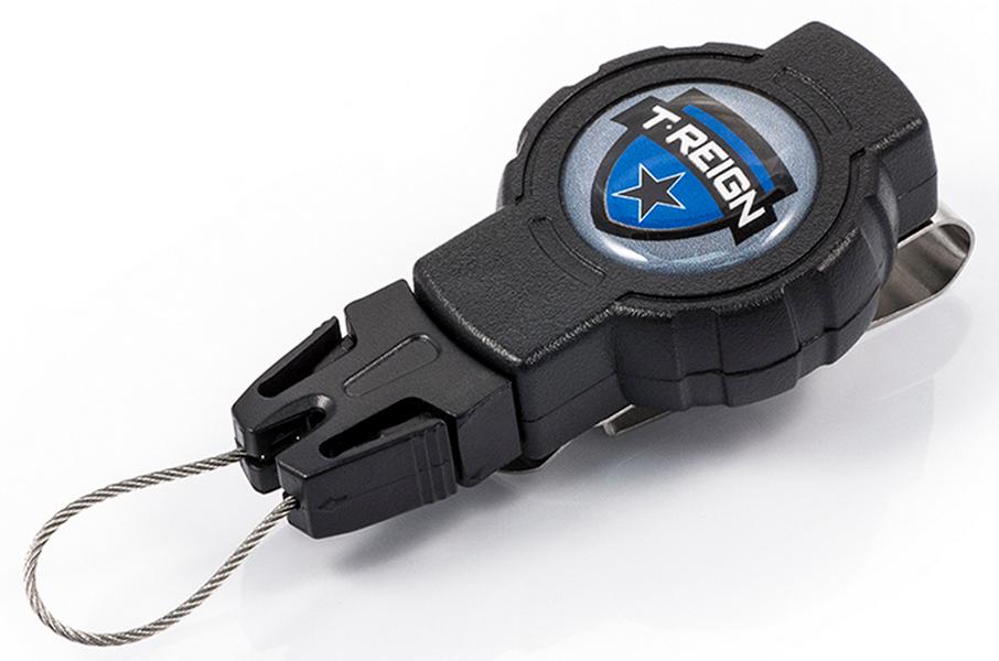 TRG-312 Small Retractor - 600mm Cord - Spring Clip Fixing