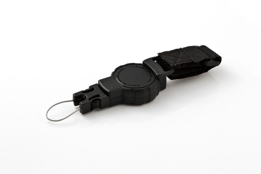 TRG-313 Small Retractor - 600mm Cord - Velcro Strap Fixing - Image 2