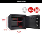 Master Lock 1 Hour Digital Fire & Water Safe Large FPW082FTCML - Image 7