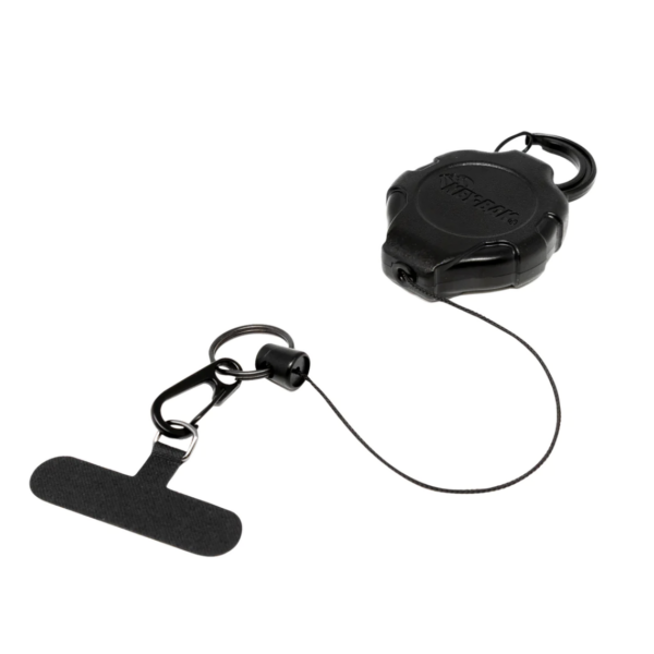 Phone Tether RATCH-IT  Key Reel - 1200mm Kevlar ® Cord -Karabiner
