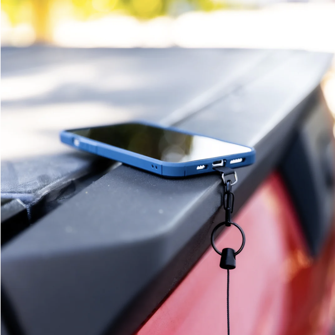 Phone Lanyard Anti-Theft Phone Tether With Belt Clip - Retractable Steel  Cable Phone Leash (2 Pack) Retractable Phone Leash