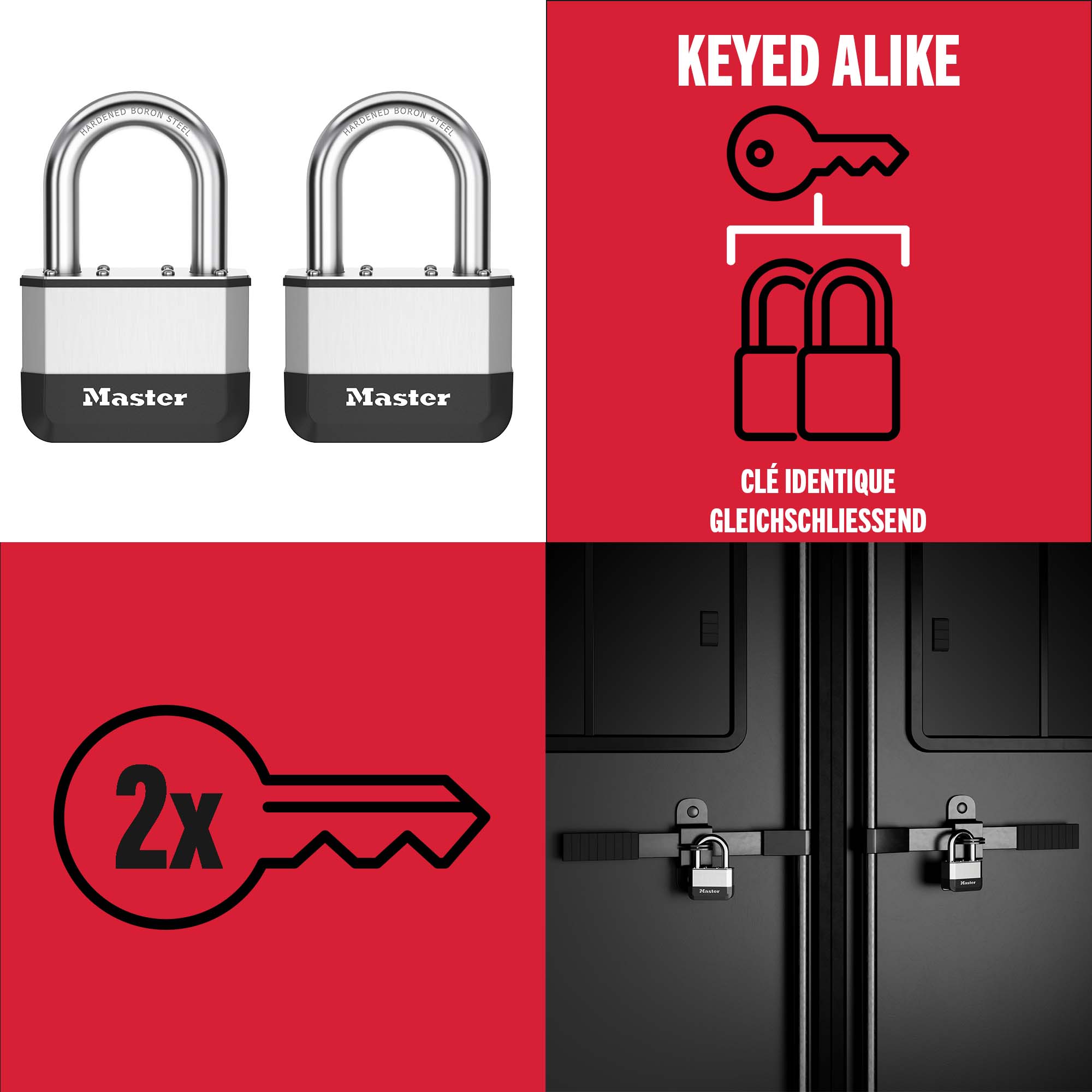 Master Lock Elite 15PKEURDTLF Twin Pack - Image 10