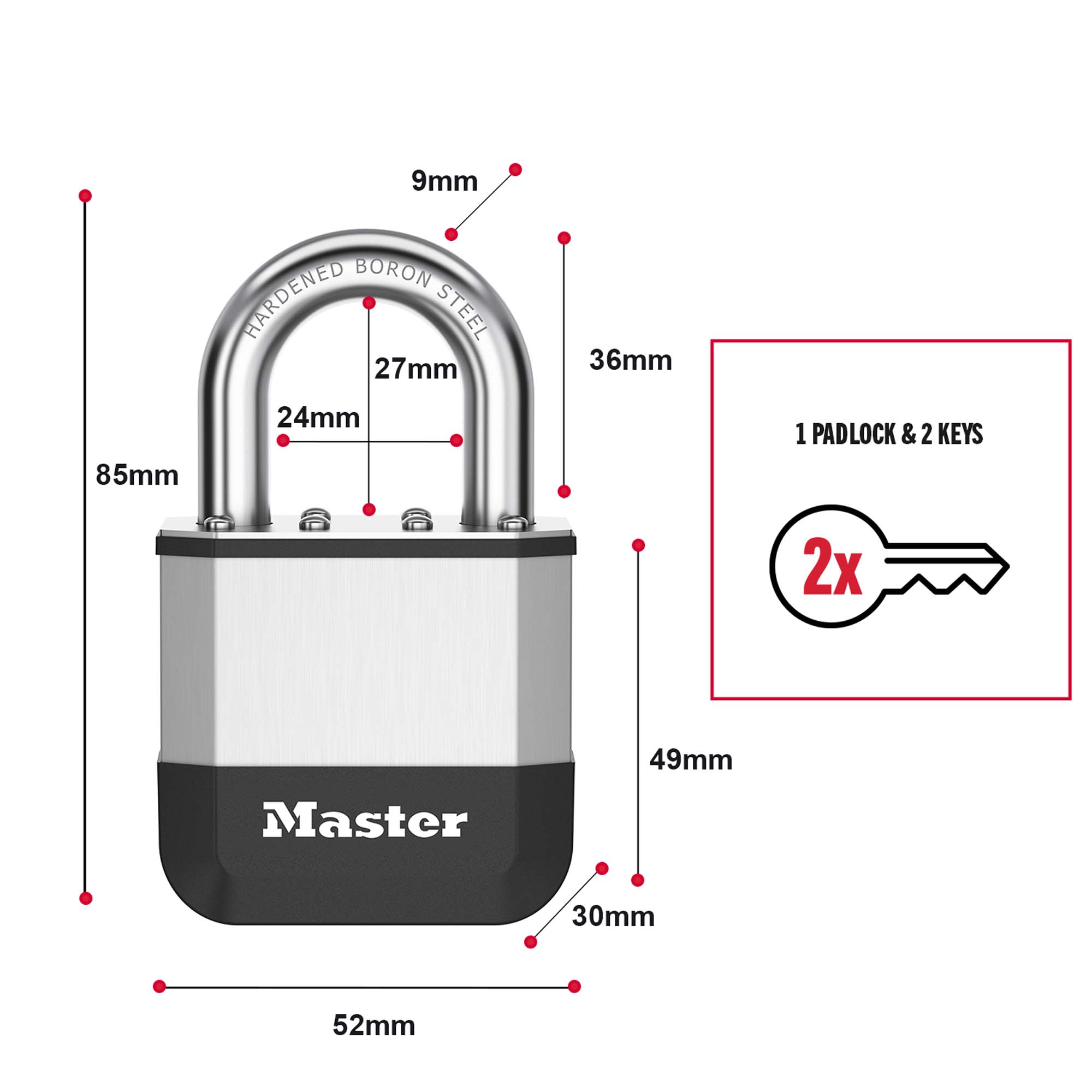Master Lock Elite 5PKEURD - Image 4