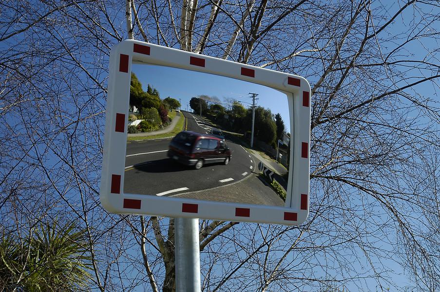 Lectorias Ø30cm Verkehrsspiegel für Ausfahrten, Traffic Mirror